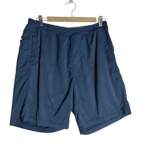 Birddogs Shorts Men XL Long Blue  Gym Running Hiking Yoga Stretch Shorts